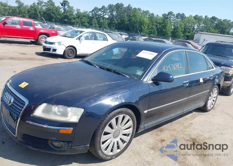2006 Audi A8 L 4.2 из США, поврежденный, VIN WAUML44E56N020615
